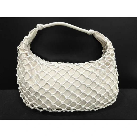 STAUD Large Luna Open-knit Netted Vegan Shoulder Bag - Picture 2 of 13